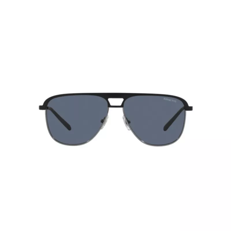 Gafas de sol ARNETTE AN3082-733-55 hombre rectangulares negro mate gris 57mm