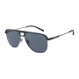 Gafas de sol ARNETTE AN3082-733-55 hombre rectangulares negro mate gris 57mm