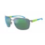 ARNETTE AN3089-745-8N Gafas de sol hombre rectangulares negro mate gris oscuro 65mm