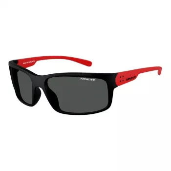 Gafas de sol de hombre ARNETTE AN4242-275887, montura negro mate, lentes grises, 62 mm