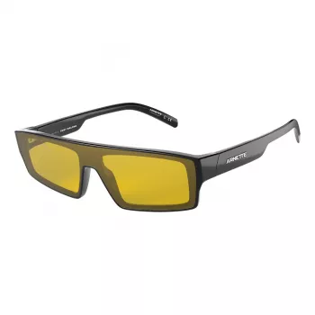 ARNETTE AN4268-41AN34 Gafas de sol rectangular de hombre negro mate 55/18/140 mm