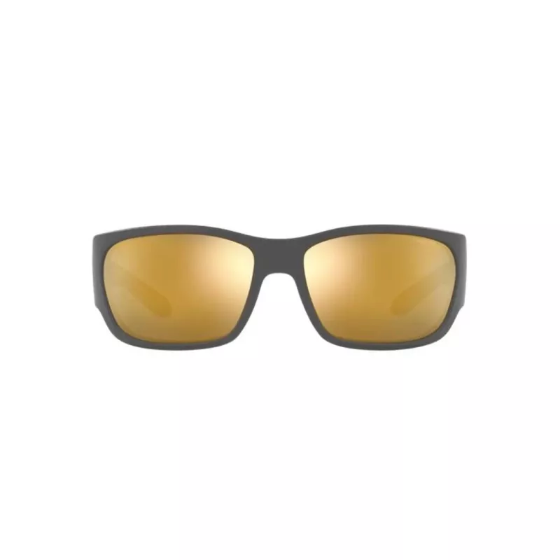 ARNETTE AN4324-28775A gafas de sol unisex, montura negra mate, lentes grises, 61 mm