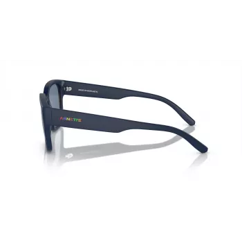 ARNETTE AN432527592V5 Gafas de sol unisex - montura negra mate, lentes polarizadas gris oscuro, 54/19/145 mm