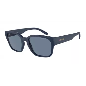 ARNETTE AN432527592V5 Gafas de sol unisex - montura negra mate, lentes polarizadas gris oscuro, 54/19/145 mm