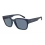 ARNETTE AN432527592V5 Gafas de sol unisex - montura negra mate, lentes polarizadas gris oscuro, 54/19/145 mm