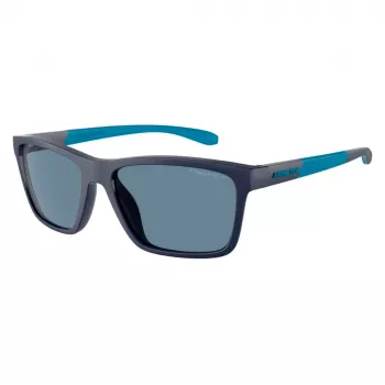 ARNETTE AN4328U27622V Gafas de sol hombre negro mate gris oscuro espejo plateado 58mm