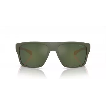 ARNETTE AN4330-28546R gafas de sol polarizadas hombre, negro mate, lentes grises, 63 mm