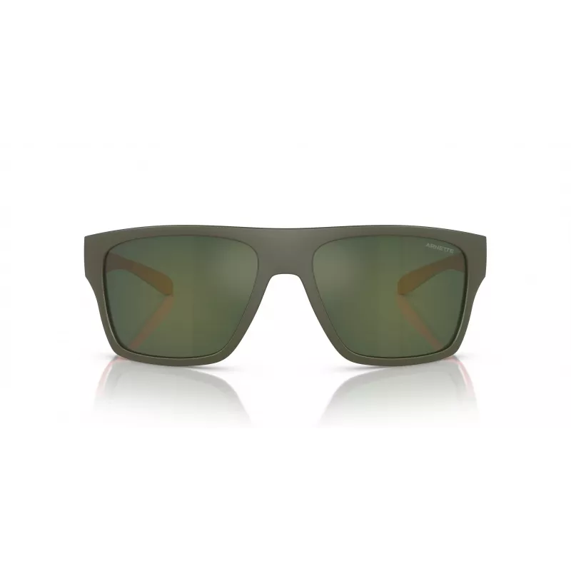 ARNETTE AN4330-28546R gafas de sol polarizadas hombre, negro mate, lentes grises, 63 mm