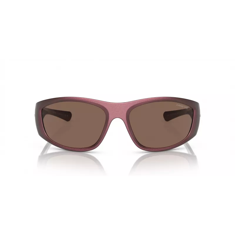 ARNETTE AN4331-292773 gafas de sol hombre rectangulares negro mate gris oscuro 64mm
