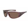 ARNETTE AN4331-292773 gafas de sol hombre rectangulares negro mate gris oscuro 64mm