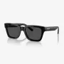 ARNETTE AN4334-121487 gafas de sol hombre, montura negra mate, lentes grises, 64 mm