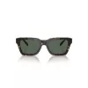 ARNETTE AN4334-122271 Gafas de sol rectangulares de hombre montura negra mate lentes gris oscuro espejo plateado 64/18/130 mm