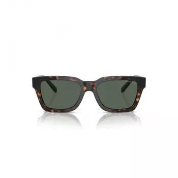 ARNETTE AN4334-122271 Gafas de sol rectangulares de hombre montura negra mate lentes gris oscuro espejo plateado 64/18/130 mm