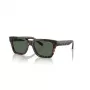 ARNETTE AN4334-122271 Gafas de sol rectangulares de hombre montura negra mate lentes gris oscuro espejo plateado 64/18/130 mm