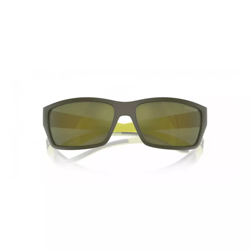 ARNETTE AN4336-28546R Gafas de sol de hombre, negro mate, con lentes de policarbonato gris oscuro