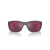 ARNETTE AN4337-28706Q Gafas de sol rectangular de hombre negro mate gris espejado 63mm