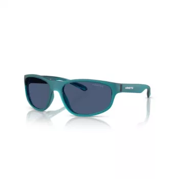 Arnette AN4351-296880 Gafas de sol de hombre Negro mate Gris Rectangulares Montura completa 56 mm