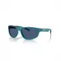 Arnette AN4351-296880 Gafas de sol de hombre Negro mate Gris Rectangulares Montura completa 56 mm