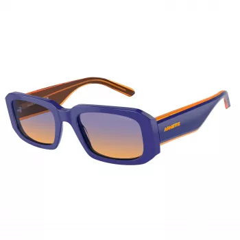 ARNETTE Gafas de sol para hombre AN4318-12392H Negro mate Rectangular 53mm