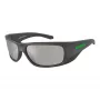 Gafas de sol de hombre ARNETTE AN4345-28706G rectangulares montura negro mate gris espejado lente plateada 62mm