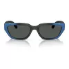 ARNETTE Gafas de sol de hombre AN4350-297587 negro mate gris oscuro 55mm