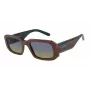 ARNETTE Gafas de sol unisex AN431812382W5 Negro mate gris oscuro espejo plateado 53mm