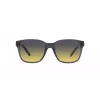 Gafas de sol unisex ARNETTE AN432027862Q5 - montura rectangular de propionato negro mate con lentes de policarbonato gris oscuro polarizadas - 55/19/145 mm