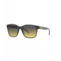 Gafas de sol unisex ARNETTE AN432027862Q5 - montura rectangular de propionato negro mate con lentes de policarbonato gris oscuro polarizadas - 55/19/145 mm
