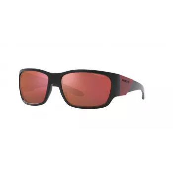 ARNETTE Gafas de sol unisex AN432428056Q6 - montura rectangular de propionato, lentes de policarbonato, protección UV400, 60/17/125 mm