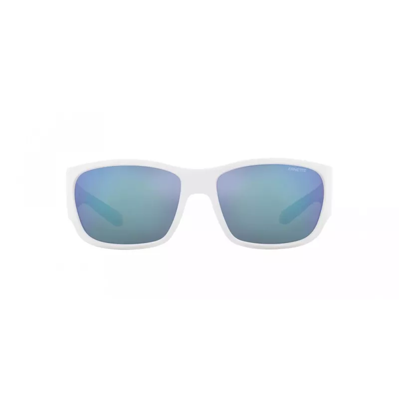 ARNETTE Gafas de sol unisex AN43242863Y76 - montura negra mate, lentes grises oscuras espejadas plata, 61 mm
