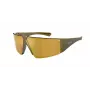 ARNETTE Gafas de sol unisex AN433229227P6 - montura negra mate, lentes grises polarizadas, 69/09/130 mm