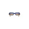 ARNETTE gafas de sol mujer forma ojo de gato AN431712392H5 - montura de propionato habana, lentes de policarbonato degradadas marrones, 50 mm