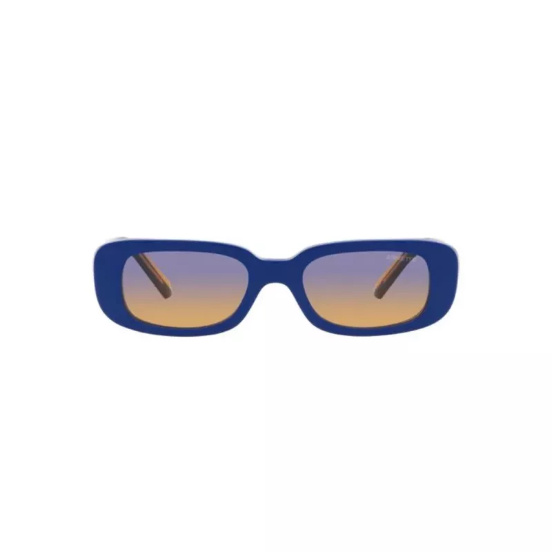 ARNETTE gafas de sol mujer forma ojo de gato AN431712392H5 - montura de propionato habana, lentes de policarbonato degradadas marrones, 50 mm