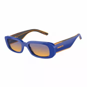 ARNETTE gafas de sol mujer forma ojo de gato AN431712392H5 - montura de propionato habana, lentes de policarbonato degradadas marrones, 50 mm