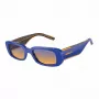 ARNETTE gafas de sol mujer forma ojo de gato AN431712392H5 - montura de propionato habana, lentes de policarbonato degradadas marrones, 50 mm