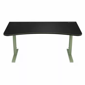 Arozzi Arena Large Gaming Desk – Forest Green (Altura ajustable, alfombrilla de ratón de microfibra)
