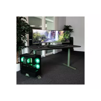 Arozzi Arena Medium ARENA-MEDIUM-FST mesa gaming, 140 × 75,5 cm, Forest Green