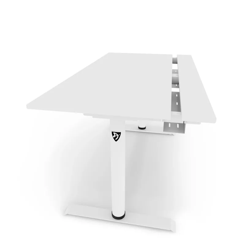 Arozzi Arena Nordico escritorio elevable eléctrico con doble motor, blanco
