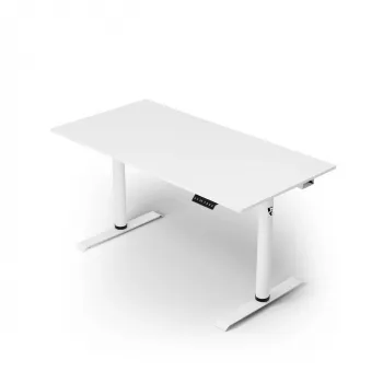 Arozzi Arena Nordico escritorio elevable eléctrico con doble motor, blanco