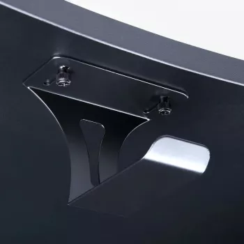 Arozzi Soporte para auriculares AZ-HEADSET-HANGER-BK para atornillar, negro