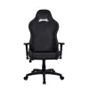 Arozzi Torretta silla gaming de tela suave – negro puro, estructura metálica, pistón de gas clase 4, reposabrazos 3D