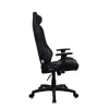 Arozzi Torretta silla gaming de tela suave – negro puro, estructura metálica, pistón de gas clase 4, reposabrazos 3D