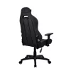 Arozzi Torretta silla gaming de tela suave – negro puro, estructura metálica, pistón de gas clase 4, reposabrazos 3D