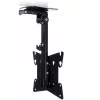 ART AR-21skos Soporte de Techo para TV LED/LCD 17-42 Pulgadas, 20kg, VESA 75x75 a 200x200, Negro