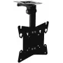 ART AR-21skos Soporte de Techo para TV LED/LCD 17-42 Pulgadas, 20kg, VESA 75x75 a 200x200, Negro