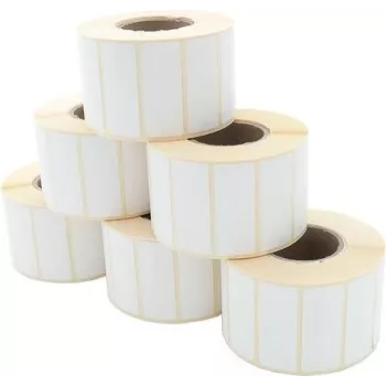 ARTDEV rollo de etiquetas - térmicas directas 50 x 20mm D105mm núcleo 40 1500 etiquetas/rollo