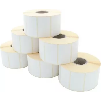 ARTDEV rollo de etiquetas - térmicas directas 60 x 36 mm D127 mm núcleo 40 2000 etiquetas/rollo