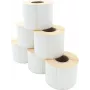 ARTDEV rollo de etiquetas térmicas directas 70 x 52mm, D100mm, núcleo 40, 750 etiquetas/rollo