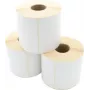 ARTDEV Rollo de etiquetas de transferencia térmica 101,6 x 76,2 mm, núcleo 40 mm, 125 mm DE, 960 etiquetas, Blanco, Papel, Adhesivo permanente