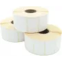 ARTDEV Rollo de etiquetas de transferencia térmica 50 x 25mm, 94mm AD, núcleo de 40mm, 1500 etiquetas/rollo, papel blanco, adhesivo permanente